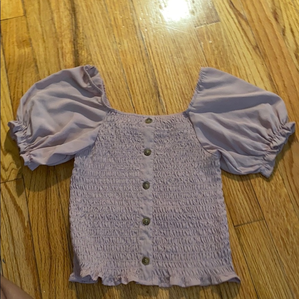 Ribbed Off the Shoulder Crop Top